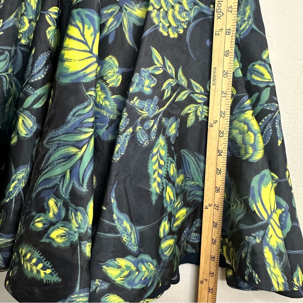 Silence + Noise Hologram Fit & Flare Lined Mini Dress Urban Outfitters Size 2 - Picture 9 of 9